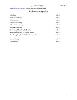 Download Sekventiel og holistisk læsestrategi Sekventiel og holistisk læsestrategi