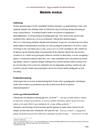 Synopsis om mødets modus Synopsis om mødets modus