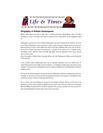Biography of William Shakespeare Biography of William Shakespeare