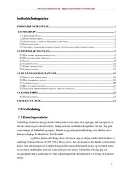 Kulturmøde i folkeskolen | Bacheloropgave