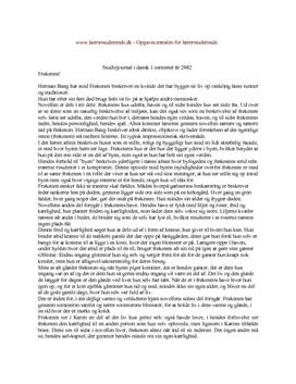 analyse frøkenen herman bang analyse frøkenen herman bang