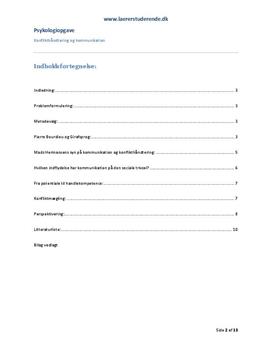 Kommunikation & Konflikthåndtering | Bourdieu