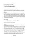 Engelsk Kompetenceområde 4: Fremmedsprogsdidaktik | Synopsis
