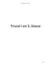 Uro og trivsel i en 5. klasse